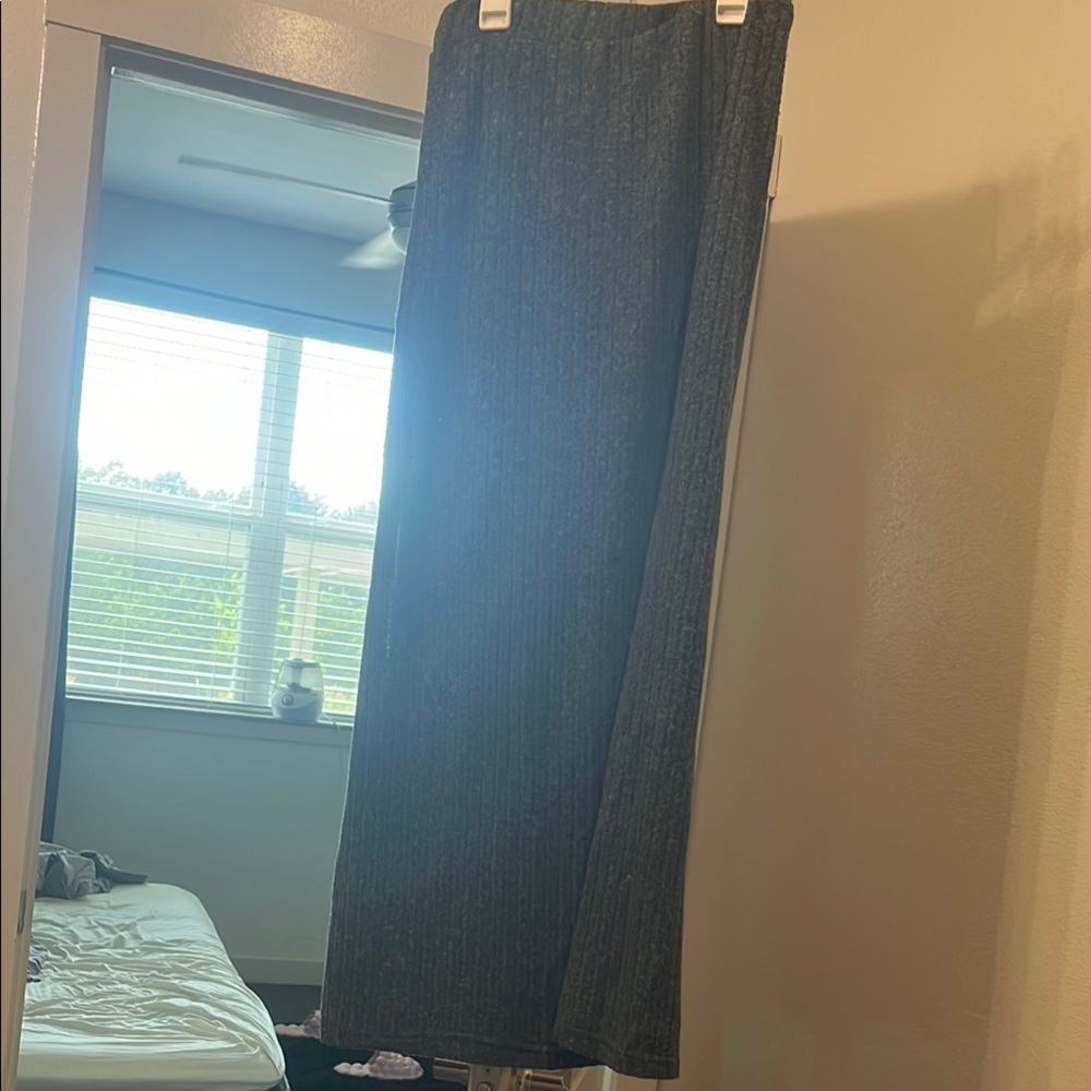 SHEIN Gray Maxi Skirt